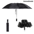 Umbrela automata reversibila cu LED, Folbrella InnovaGoods, pliabila, Ø103 x 61 cm