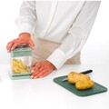 Feliator legume cu 3 lame, Brabantia, Tasty+, 11.1x11.1x15.1 cm, plastic, verde jad