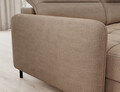 Coltar extensibil stanga 4 locuri ELTAP, LT-20TOS, Berrto, 306x165x100 cm, lemn/poliester, maro deschis