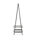 Suport pentru haine, Brabantia, Linn, 57x60.6x190 cm, otel, negru
