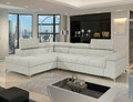 Coltar extensibil stanga 4 locuri ELTAP, LT-01AMO, Eridano, 275x202x88 cm, lemn/poliester, bej deschis