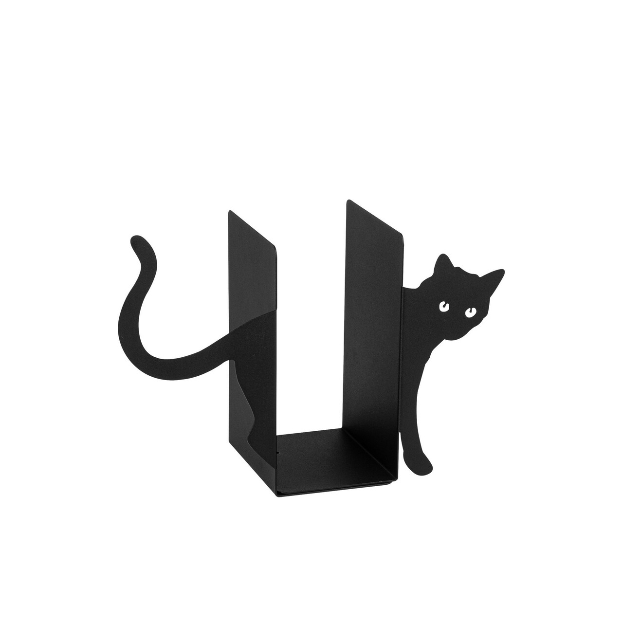 Opritor de carti, Kitap tutucu 5, 35x14x22 cm, Metal, Negru - 2 | YEO