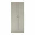 Dulap pentru haine, Hanah Home, BA306, 90x210x57.5 cm, Gresie