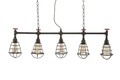 Lustra Manhattan 5, Mauro Ferretti, 114 x 14 x 32 cm, 5 x E27, 20W, fier