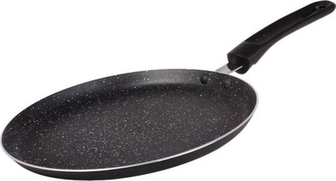 Tigaie pentru clatite, Blaumann, Marble Line, 24 cm Ø, aluminiu/marmura, negru