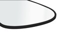 Oglinda decorativa, Lumisfera, Asymmetric Design 30 x 42, Negru