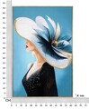 Tablou decorativ Dori -B, Mauro Ferretti, 62x92 cm, lemn de pin/canvas pictat si lacuit, multicolor