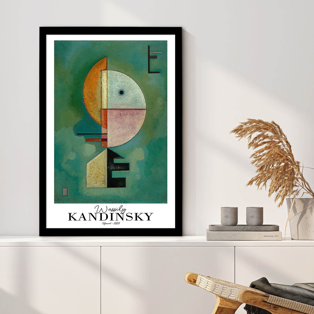 Tablou decorativ, 4262SYHKANDINSKY-024, Fundal: 100% MDF (Grosime: 2,7 mm), Multicolor - view 3