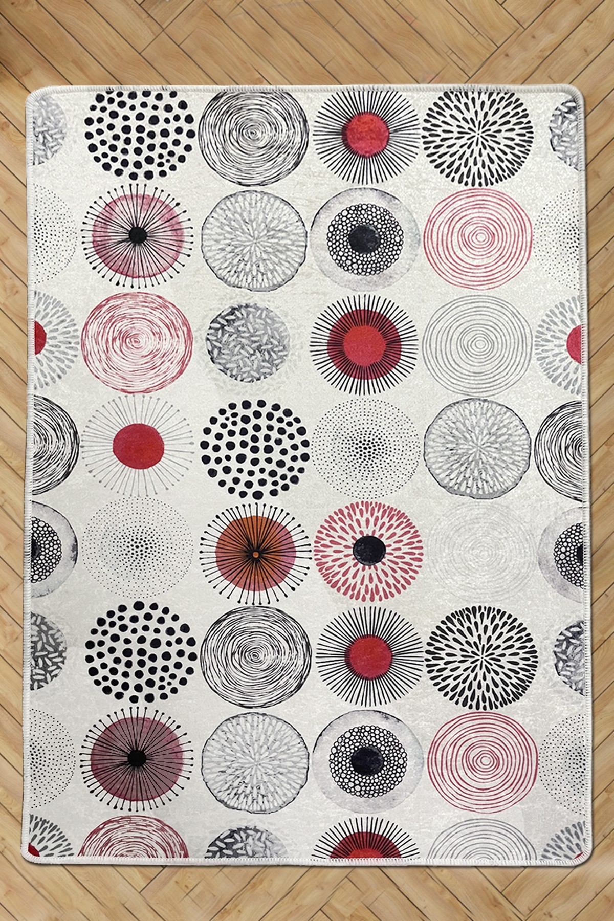Covor, Giro Djt, 150x200 cm, Multicolor