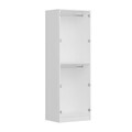 Dulap pentru haine, Hanah Home, Alin, 70x210x52 cm, Alb / Stejar