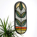 Decoratiune de perete, ART061, PAL, Dimensiune: 53 x 22 x 2 cm, Multicolor
