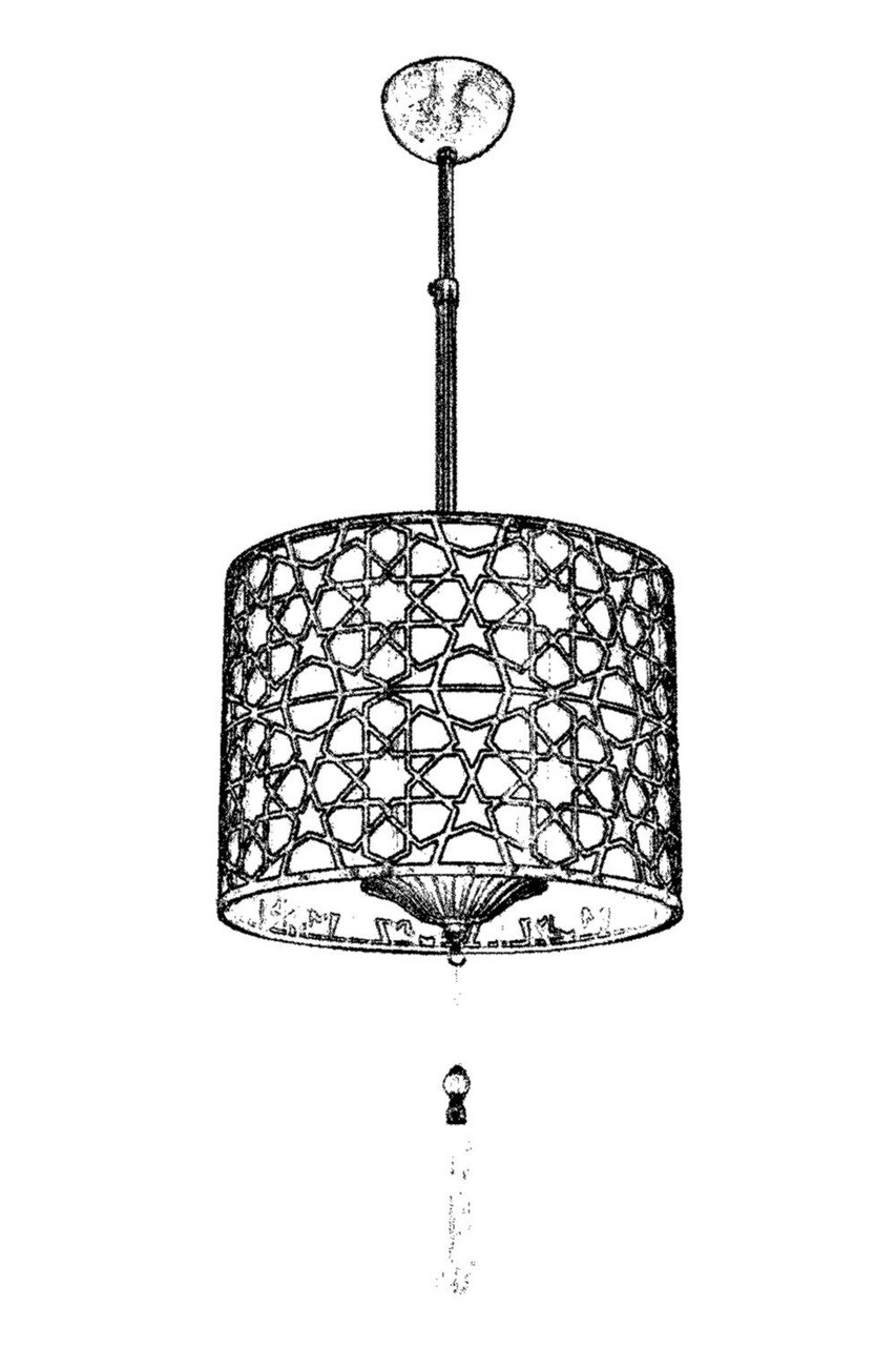 Lustra, Avonni, 683AVN1160, Metal, Vintage - 1 | YEO