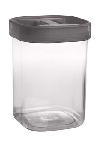 Caserola cu capac Limonka, Domotti, 1.6 L, gri