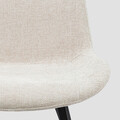 Scaun Silla, Homla, 52x60x83.5 cm, metal/poliester, bej