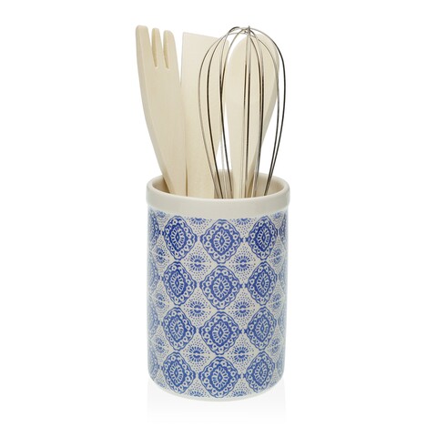Suport pentru ustensile de bucatarie aveiro, versa, Ø10x15 cm, ceramica