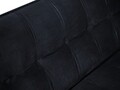Canapea extensibila, Canna, Mazzini Sofas, 3 locuri, 225x100x85 cm, catifea, albastru inchis