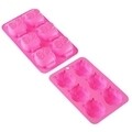 Forma de copt Owls, Versa, 6 briose, silicon