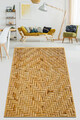 Covor, Tetris Djt , 80x100 cm, 50% catifea/50% poliester, Multicolor