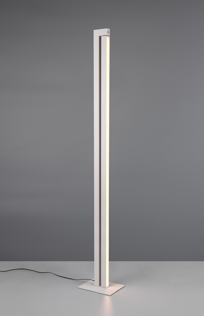 Lampadar Seeker, TRIO, 20x16x130 cm, 21W, 1x SMD, metal, gri - view 4