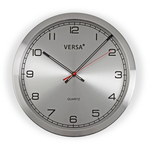 Ceas de perete avila, versa, 35 cm , aluminiu