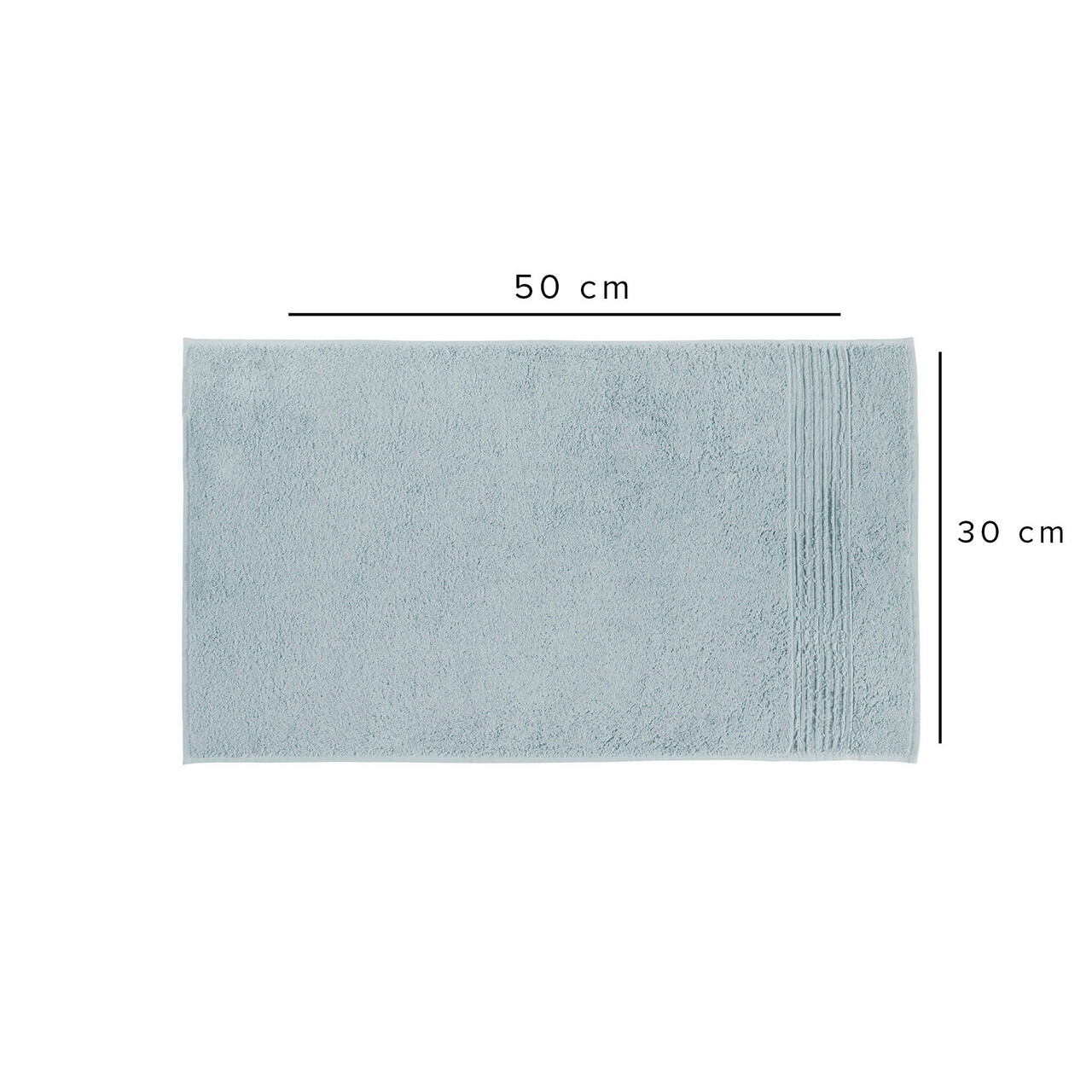 Prosop de baie, L'appartement , Downtown (30 x 50), Bumbac, Albastru