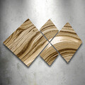 Set 4 tablouri decorative, 4MDF596699, MDF, Imprimat UV, Multicolor