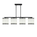 Lustra, Fulgor, 942FLG1641, Metal, Alb/Negru
