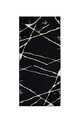 Covor, Broken, 80x150 cm, Alb/Negru