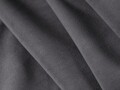 Canapea extensibila 3 locuri, Kemi, Cosmopolitan Design, 206x95x70 cm, catifea, gri inchis