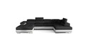 Coltar extensibil dreapta 6 locuri ELTAP, Rod-06, Rodrigo, 345x202x90 cm, lemn/poliester, negru/alb