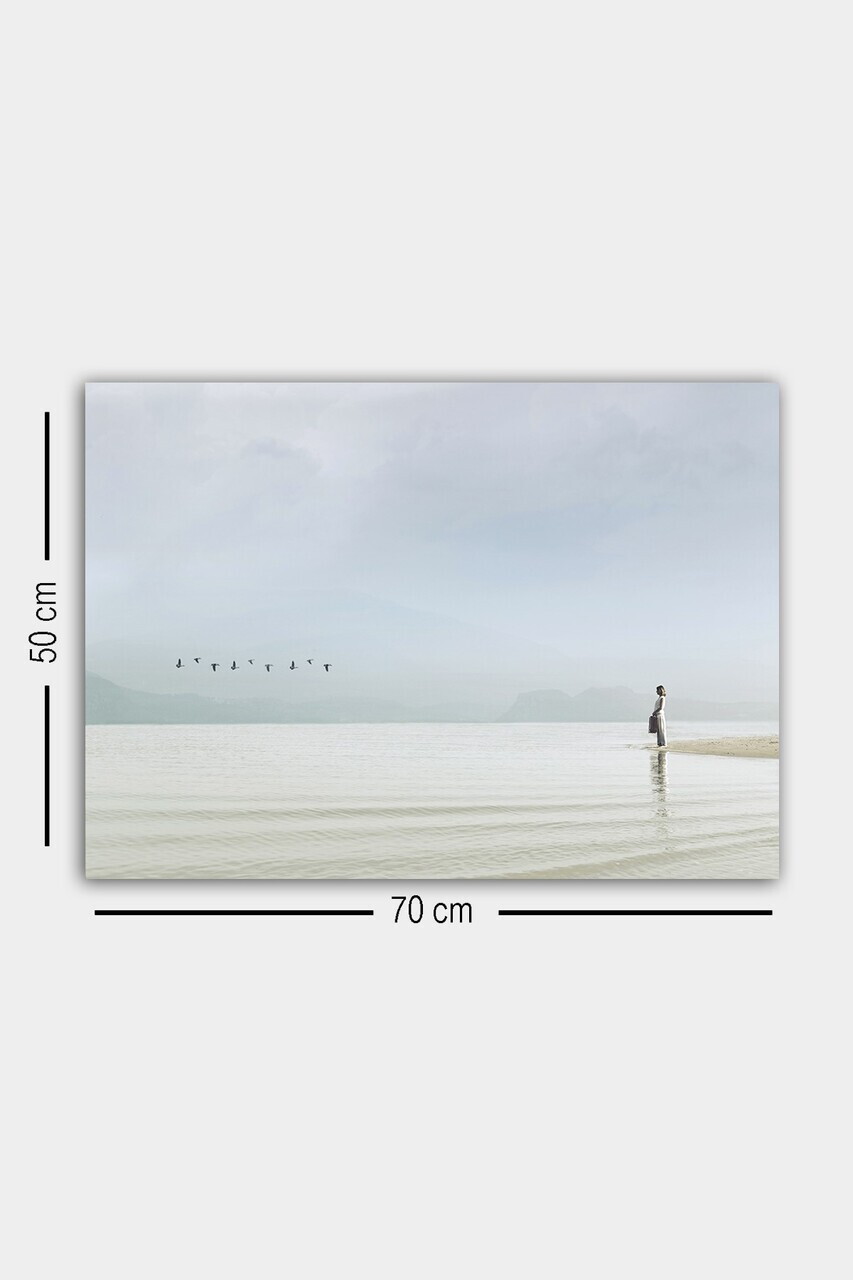 Tablou decorativ, 723596764-5070, Canvas, Rama din lemn (grosime 3 cm), Multicolor — imaginea 3