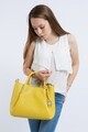 Geanta Beverly Hills Polo Club, 701, piele ecologica, galben