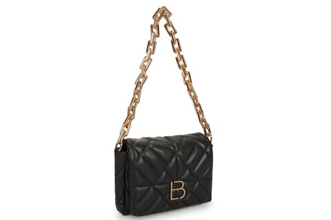 Geanta, lucky bees, 520 black, piele ecologica, negru