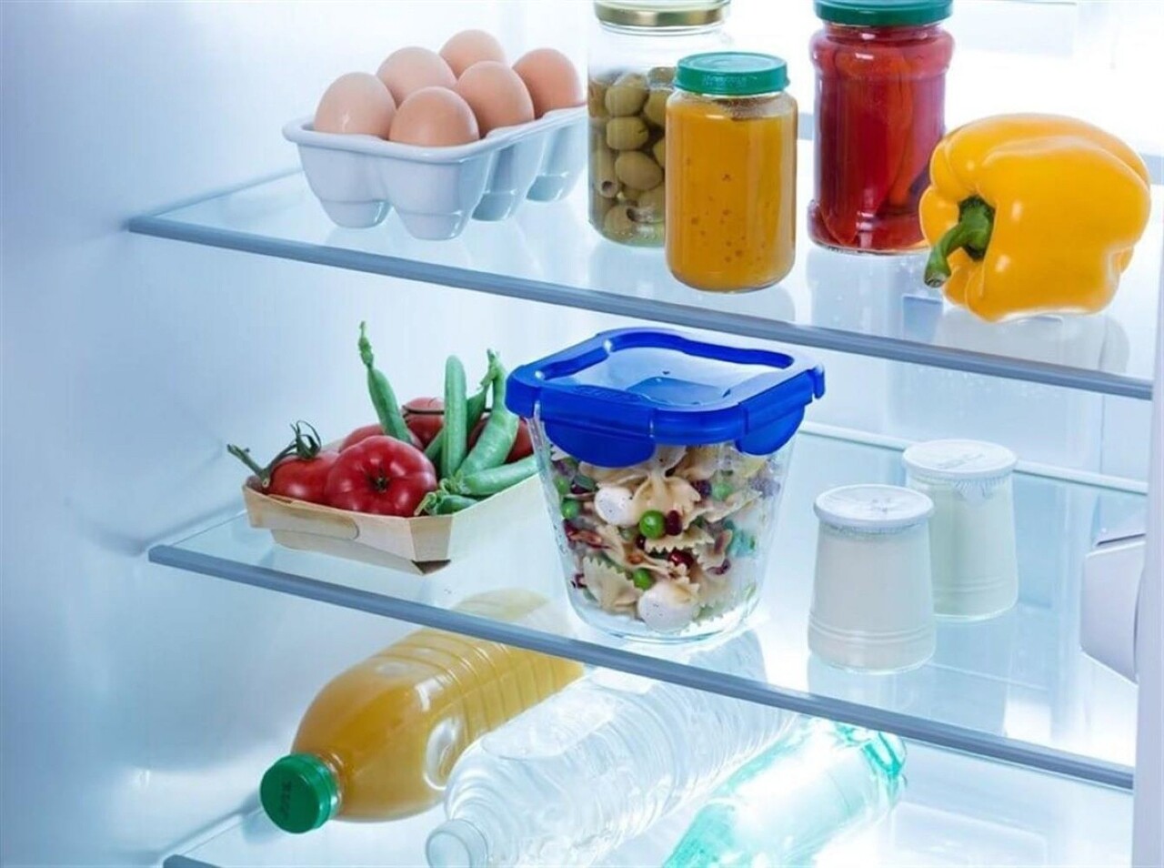 Caserola patrata adanca, cu capac etans, sticla termorezistenta, 12x12cm/0,8L, "Cook&amp;Go" - Pyrex - imagine 4