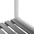 Organizator baie cu 4 rafturi Ellis, Versa, 34 x 33 x 110 cm, MDF/metal
