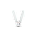 Cantar digital pentru bucatarie, Leifheit, Soehnle Genio, 23.2  x 7 x 1.2 cm, sticla, alb