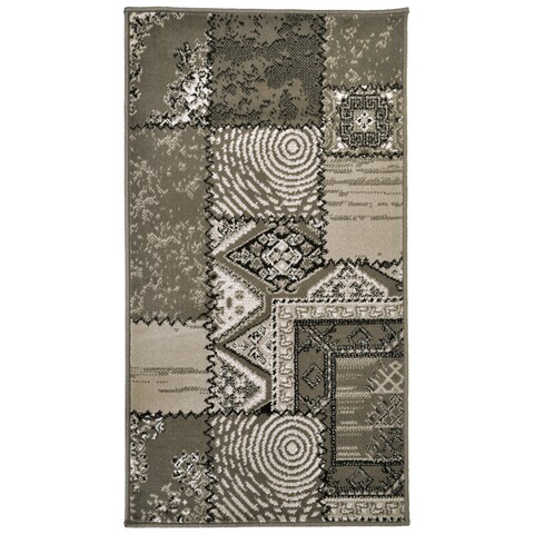 Covor leonis, decorino, 80x150 cm, polipropilena, gri