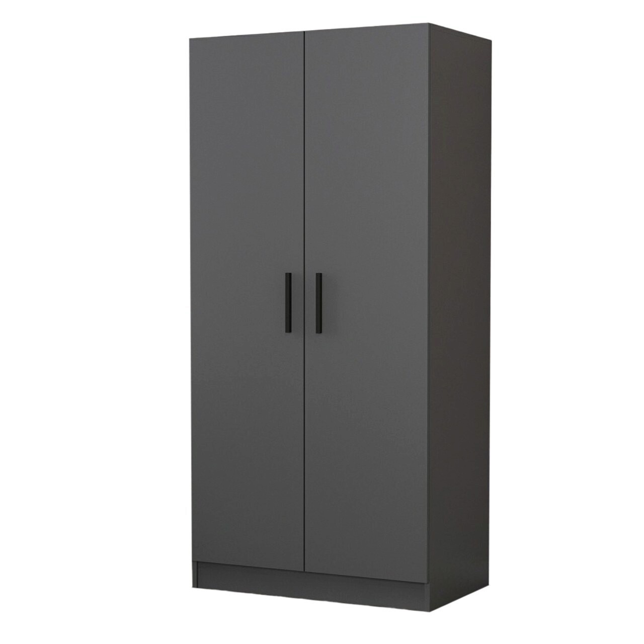 Dulap pentru haine, Minerva, Kale Anthracite, 90x190x52 cm, PAL, Antracit