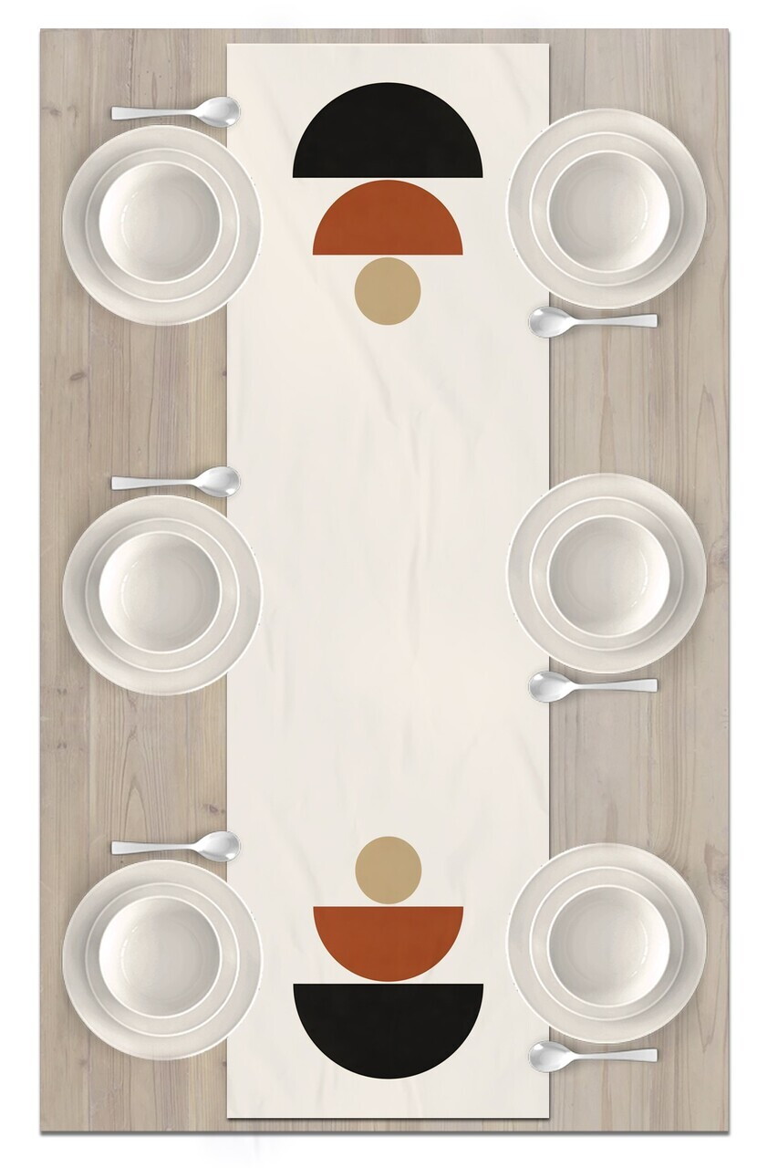 Traversa de masa, Artrunmin-50, 40x135 cm, Poliester, Multicolor — imaginea 2