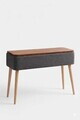 Bufet, Hanah Home, Sole, 90x90x30 cm, Antracit