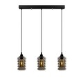 Candelabru, Opviq, Smoked - 023, E27, 60 W, metal/sticla