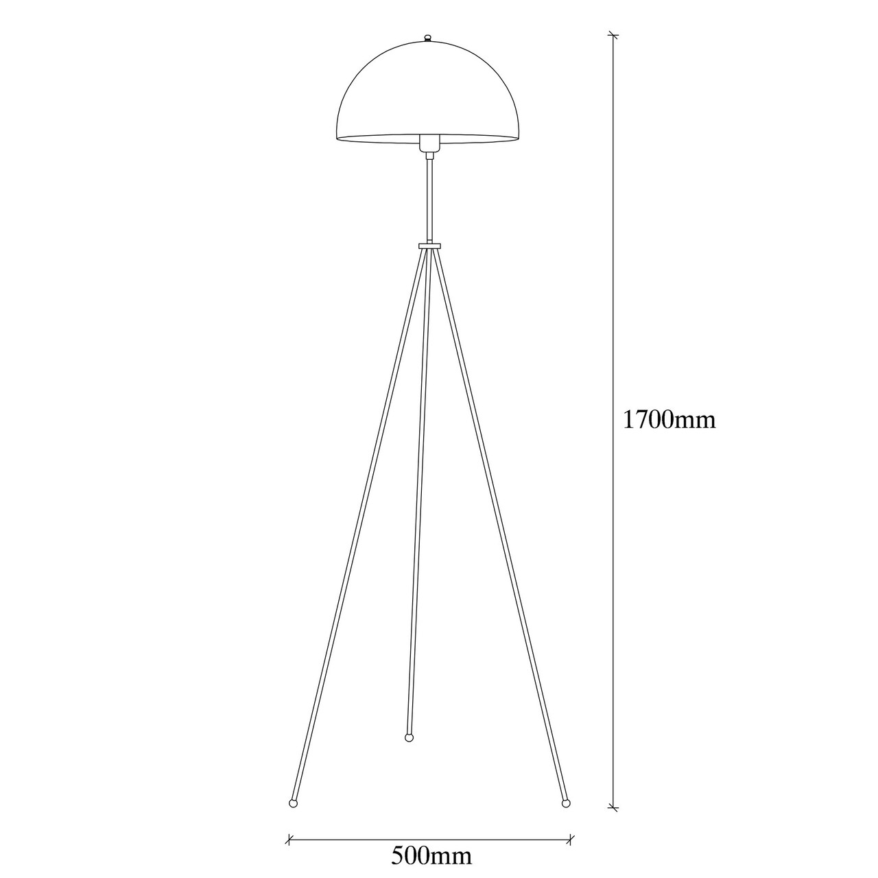 Lampadar, Sheen, 521SHN1533, Metal, Negru