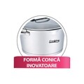 Set pentru gatit Troya, Heinner, 8 piese, inox, argintiu