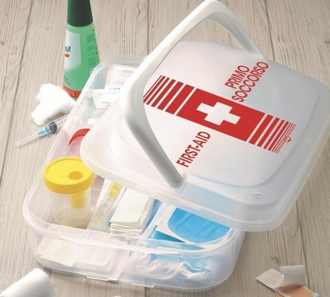 Trusa prim ajutor, Snips, First Aid Box, 43 x 27.5 x 11 cm, polipropilena