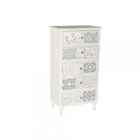 Comoda cu 5 sertare, DKD Home Decor, 56.5 x 34.3 x 109 cm, lemn, multicolor 109