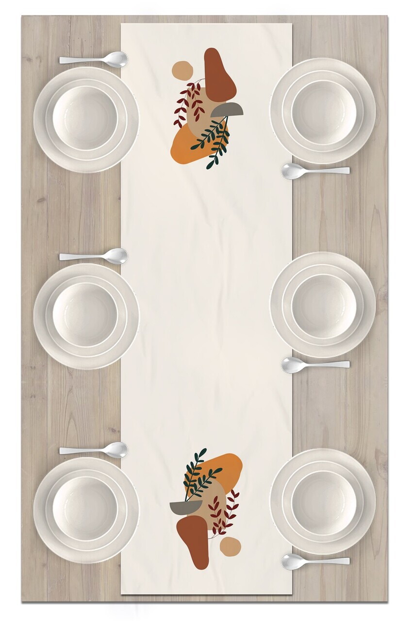 Traversa de masa, Artrunmin-04, 40x135 cm, Poliester, Multicolor — imaginea 2