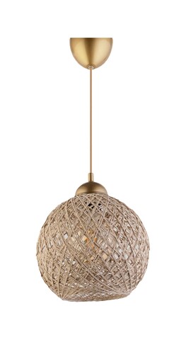 Lustra, 190 – JK, FullHouse, 24 x 55 cm, 1 x E27, 60W, maro/alb 190