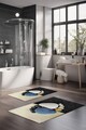 Set covorase de baie, Cartwright, CT-5164, Poliester, Multicolor