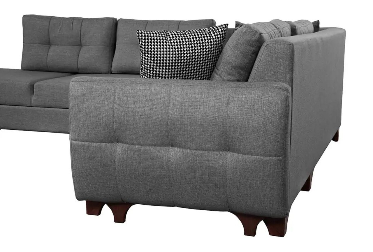 Coltar, Atelier del Sofa, 752EST1307, Lemn de carpen;PAL, Gri - view 8