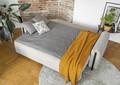 Canapea extensibila 3 locuri, ELTAP, SO-ARC-BL-18JAR, Arcadova, 244x97x97 cm, lemn/poliester, bej/negru